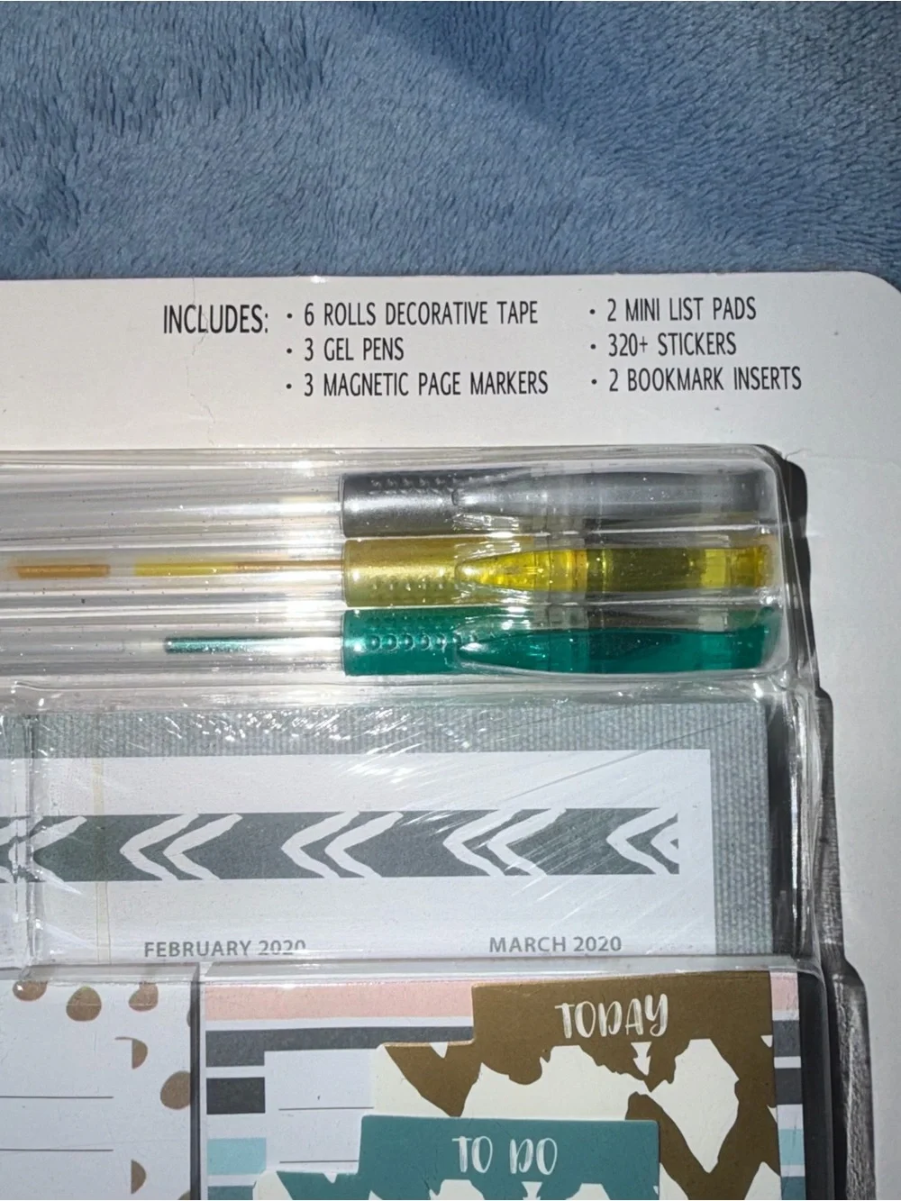 Creative Planner Kit - Black & Teal Accents from 2019-2020